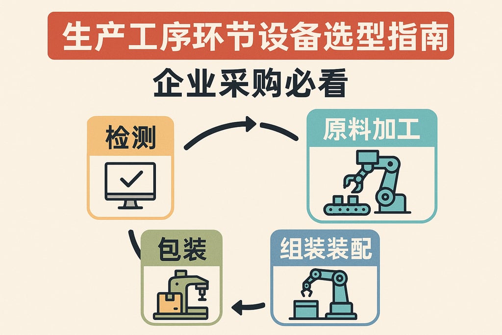 生产工序环节设备选型指南，企业采购必看