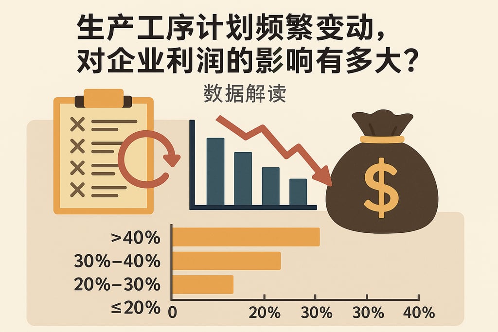 生产工序计划频繁变动，对企业利润的影响有多大？数据解读