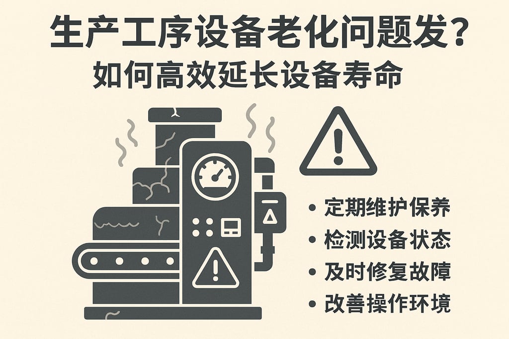 生产工序设备老化问题频发？如何高效延长设备寿命