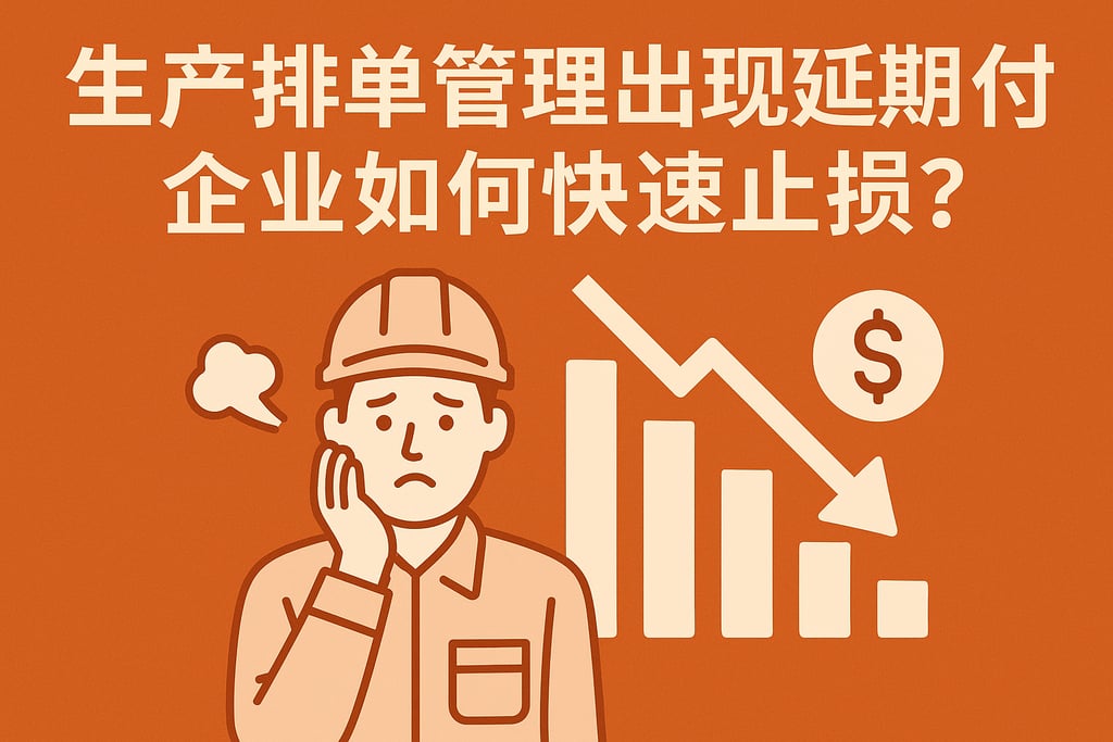 生产排单管理出现延期交付，企业如何快速止损？