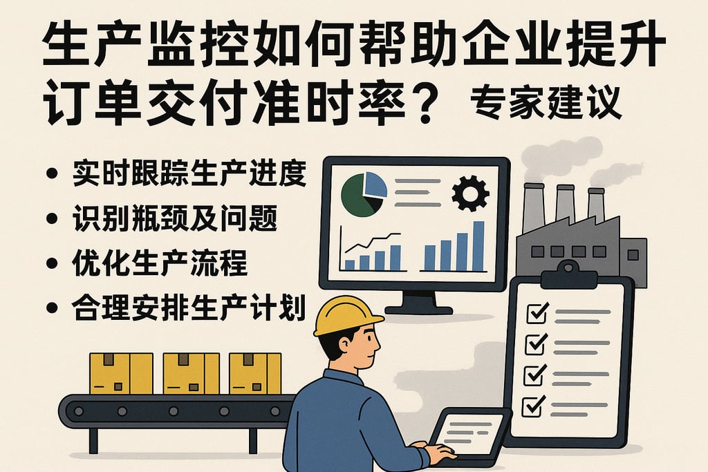 生产监控如何帮助企业提升订单交付准时率？专家建议