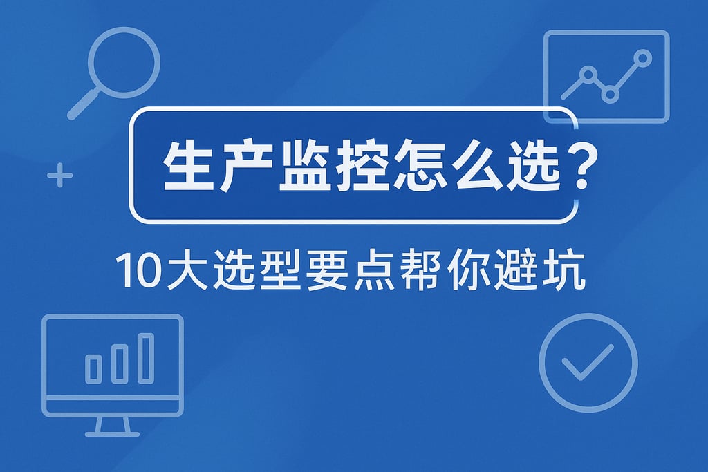 生产监控怎么选？10大选型要点帮你避坑