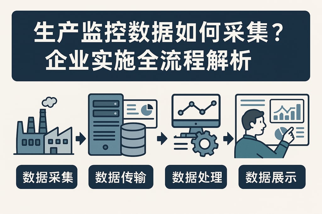 生产监控数据如何采集？企业实施全流程解析
