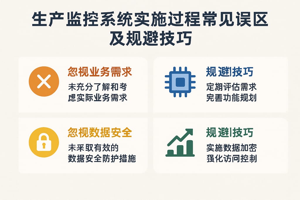 生产监控系统实施过程中常见误区及规避技巧