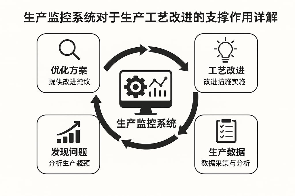 生产监控系统对于生产工艺改进的支撑作用详解