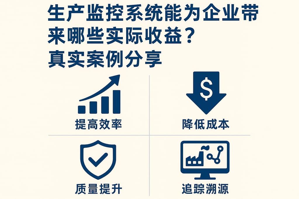 生产监控系统能为企业带来哪些实际收益？真实案例分享