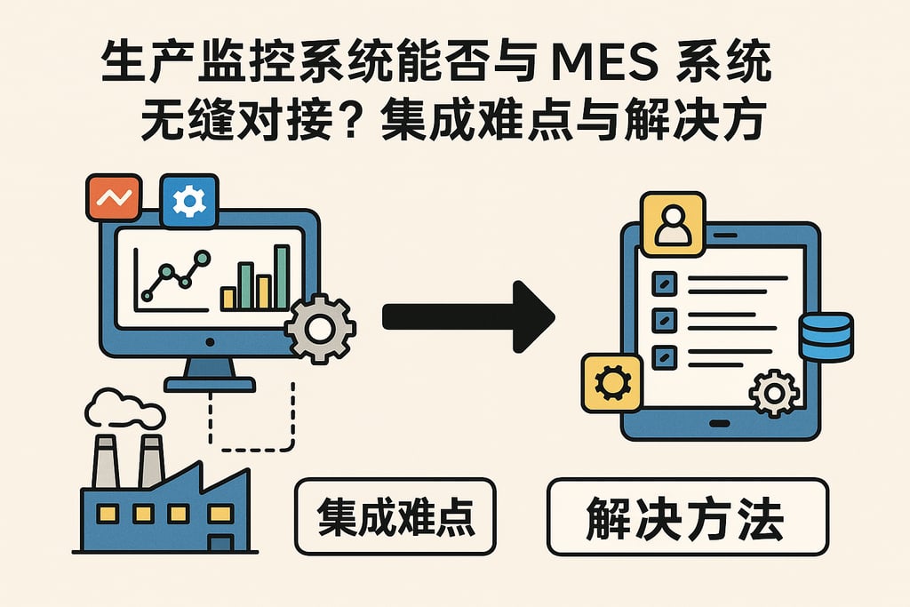 生产监控系统能否与MES系统无缝对接？集成难点与解决方法