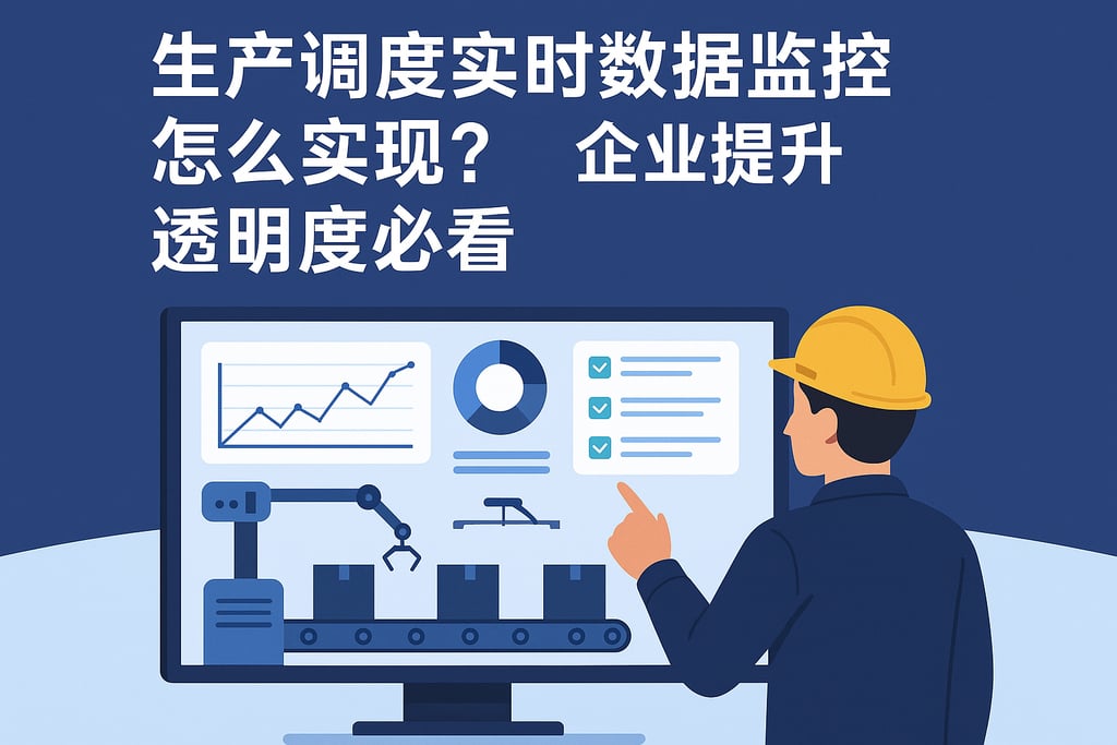 生产调度实时数据监控怎么实现？企业提升透明度必看