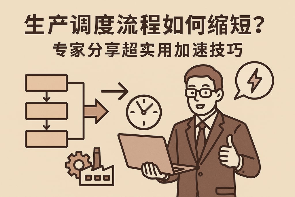 生产调度流程如何缩短？专家分享超实用加速技巧