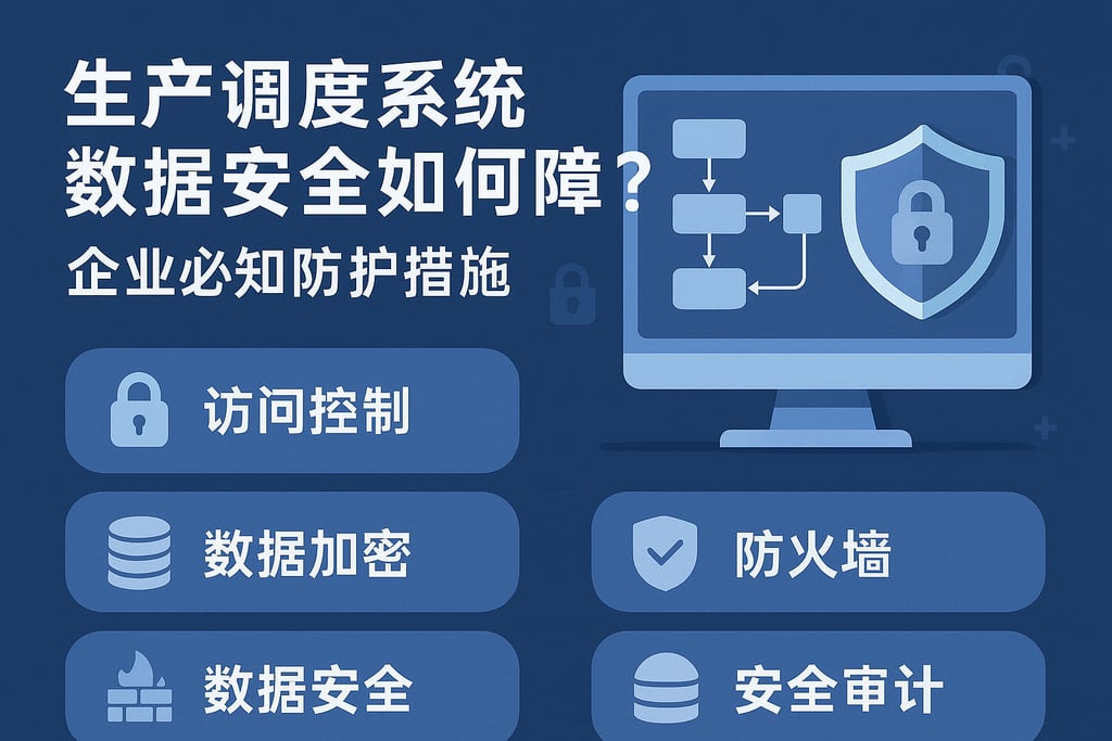 生产调度系统数据安全如何保障？企业必知防护措施