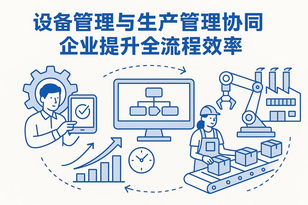 设备管理与生产管理协同，企业提升全流程效率