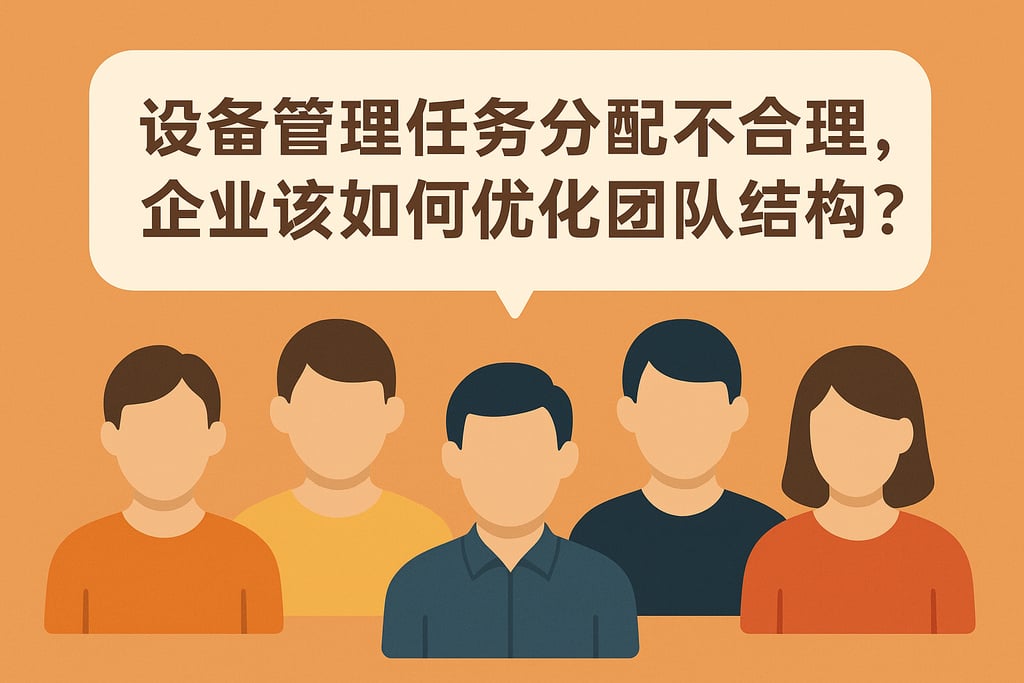 设备管理任务分配不合理，企业该如何优化团队结构？