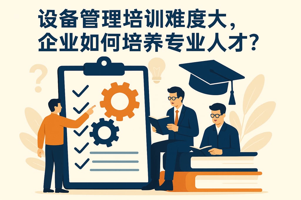 设备管理培训难度大，企业如何培养专业人才？