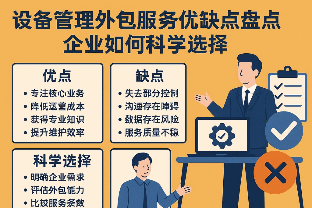 设备管理外包服务优缺点盘点，企业如何科学选择