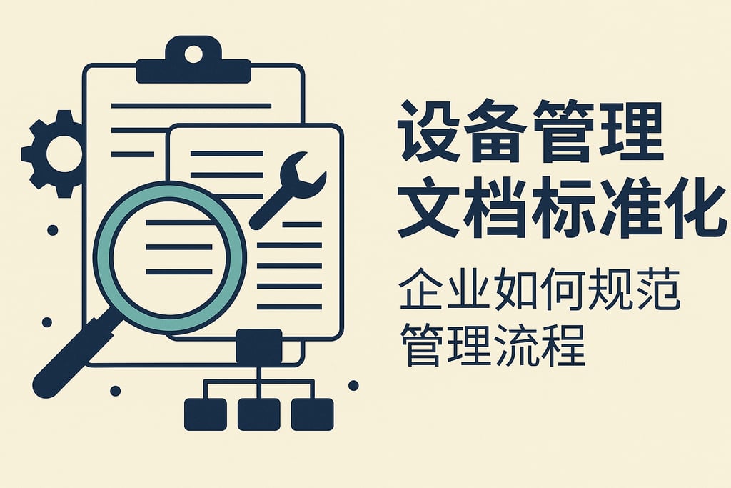 设备管理文档标准化，企业如何规范管理流程