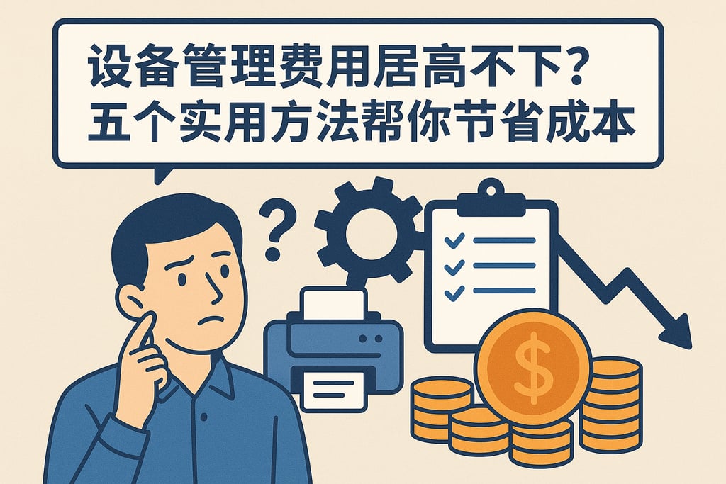 设备管理费用居高不下？五个实用方法帮你节省成本