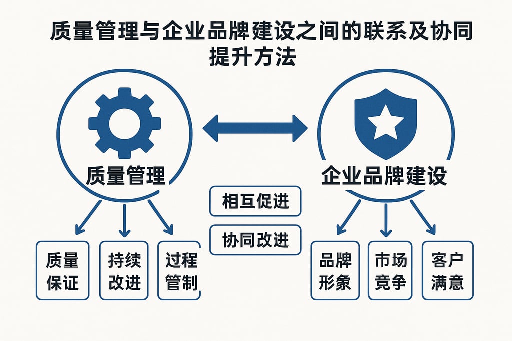 质量管理与企业品牌建设之间的联系及协同提升方法