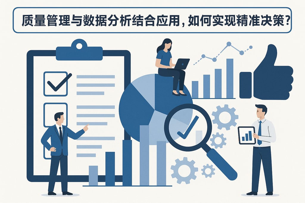 质量管理与数据分析结合应用，如何实现精准决策？