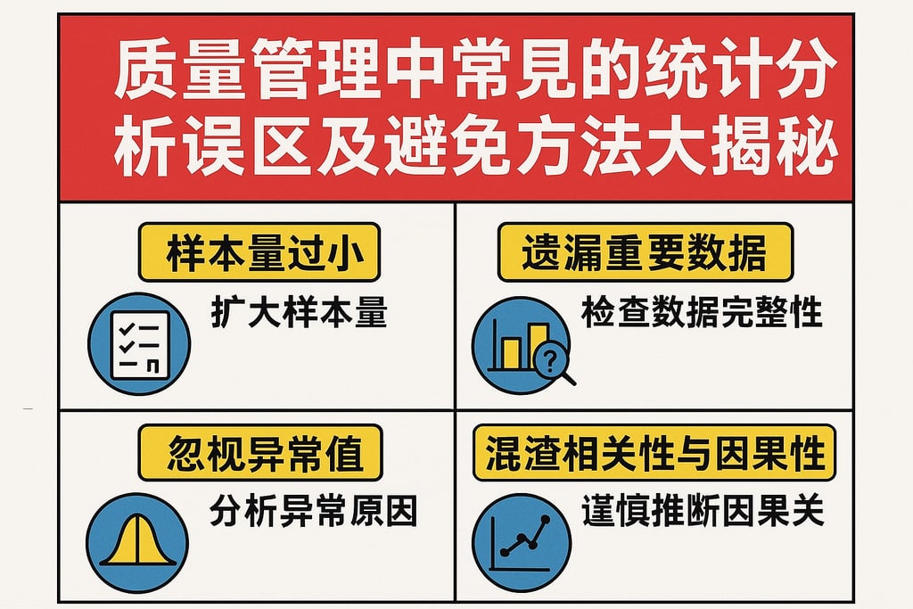 质量管理中常见的统计分析误区及避免方法大揭秘