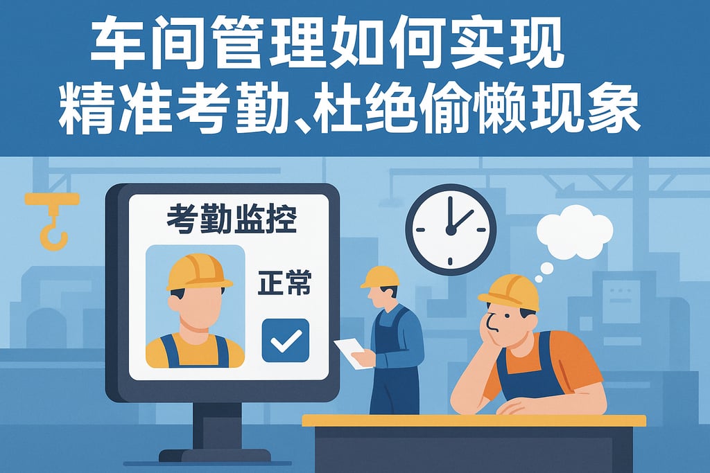 车间管理如何实现精准考勤，杜绝偷懒现象