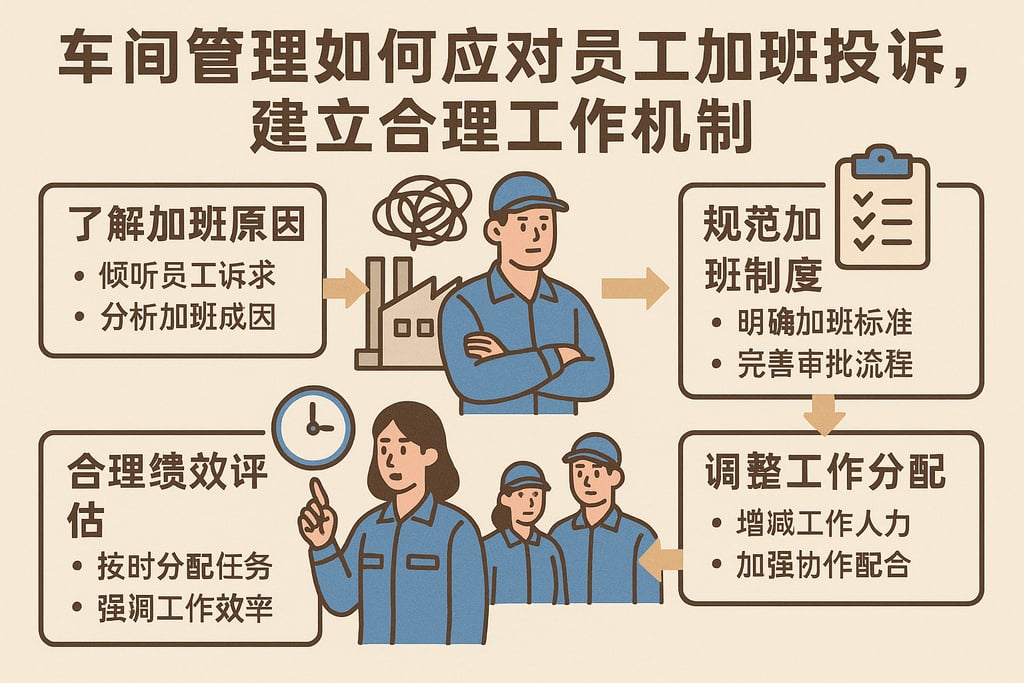 车间管理如何应对员工加班投诉，建立合理工作机制