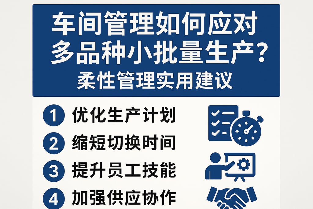 车间管理如何应对多品种小批量生产？柔性管理实用建议