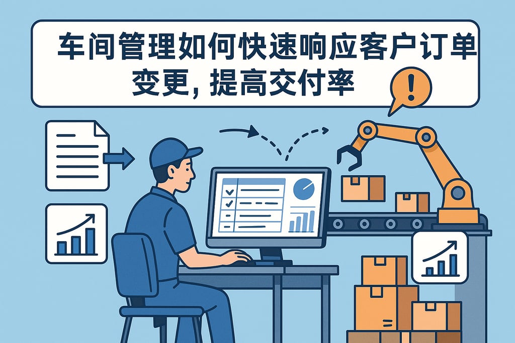 车间管理如何快速响应客户订单变更，提高交付率