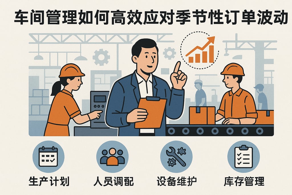 车间管理如何高效应对季节性订单波动