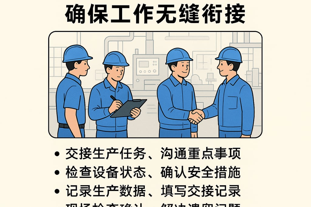 车间管理怎样做好交接班，确保工作无缝衔接