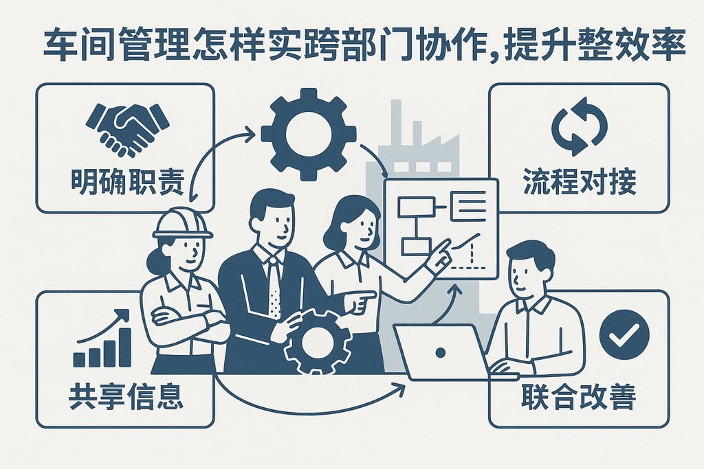 车间管理怎样实现跨部门协作，提升整体效率