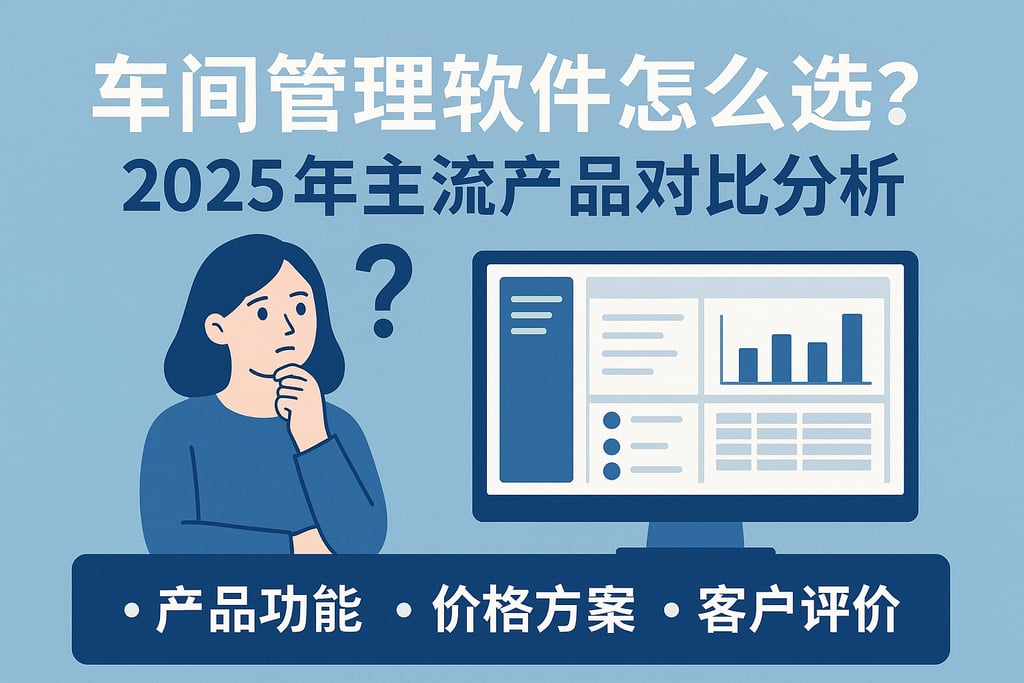 车间管理软件怎么选？2025年主流产品对比分析