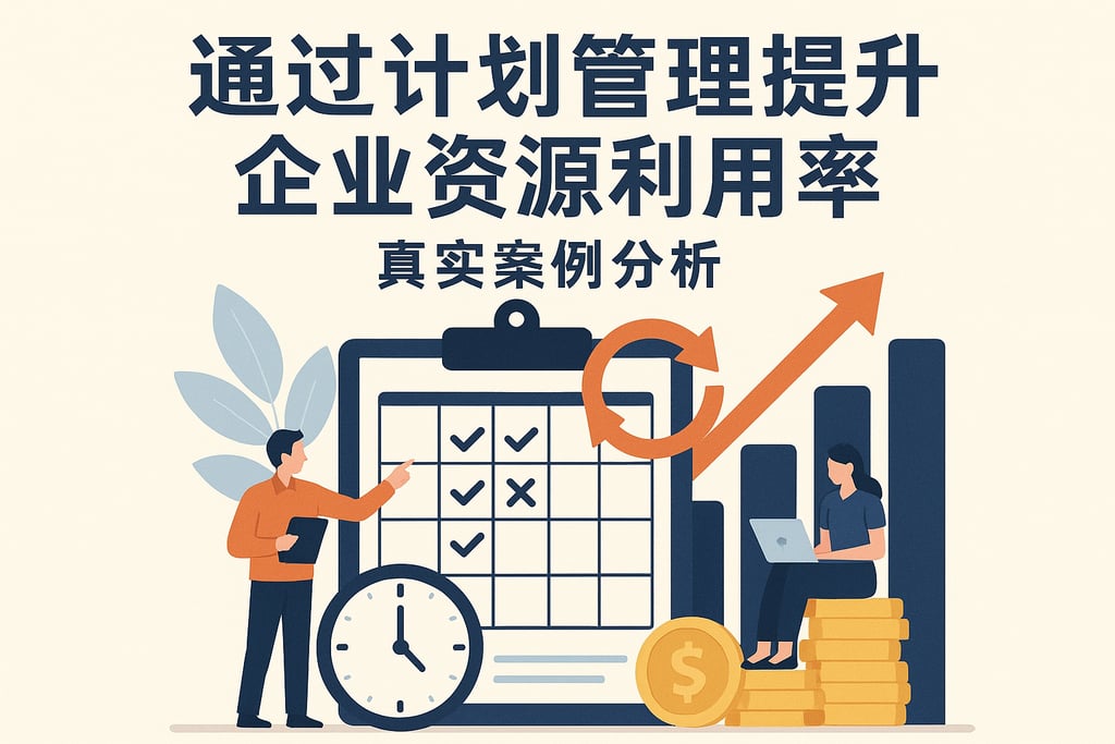 通过计划管理提升企业资源利用率，真实案例分析
