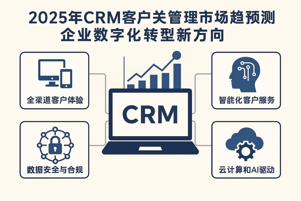 2025年CRM客户关系管理市场趋势预测，企业数字化转型新方向