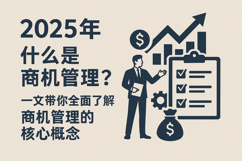 2025年什么是商机管理？一文带你全面了解商机管理的核心概念