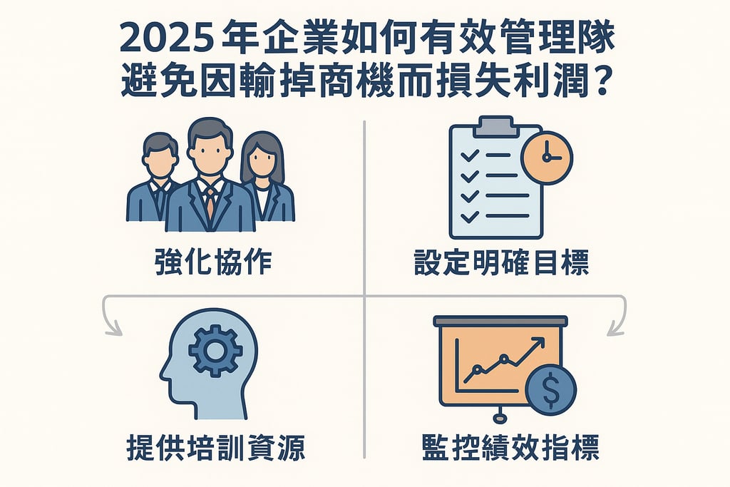 2025年企业如何有效管理团队避免因输掉商机而损失利润？