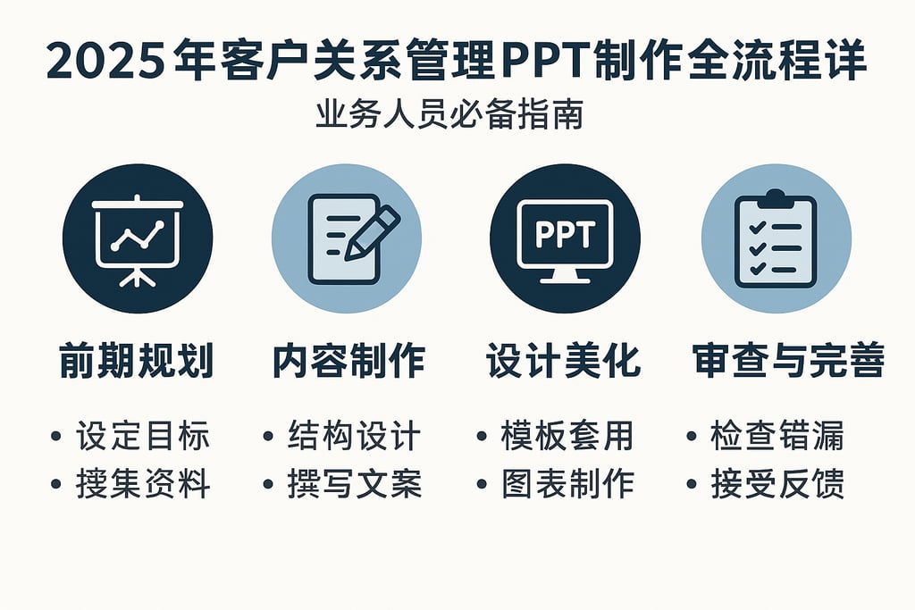 2025年客户关系管理ppt制作全流程详细攻略，业务人员必备指南