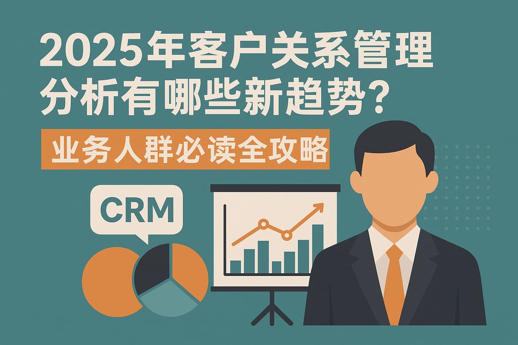 2025年客户关系管理分析有哪些新趋势？业务人群必读全攻略