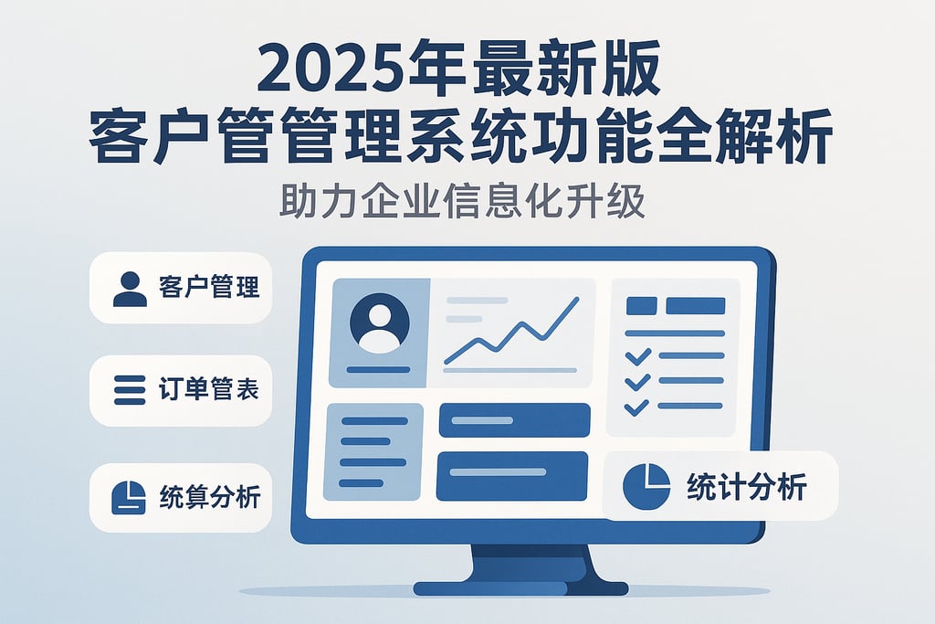 2025年最新版客户端管理系统功能全解析，助力企业信息化升级