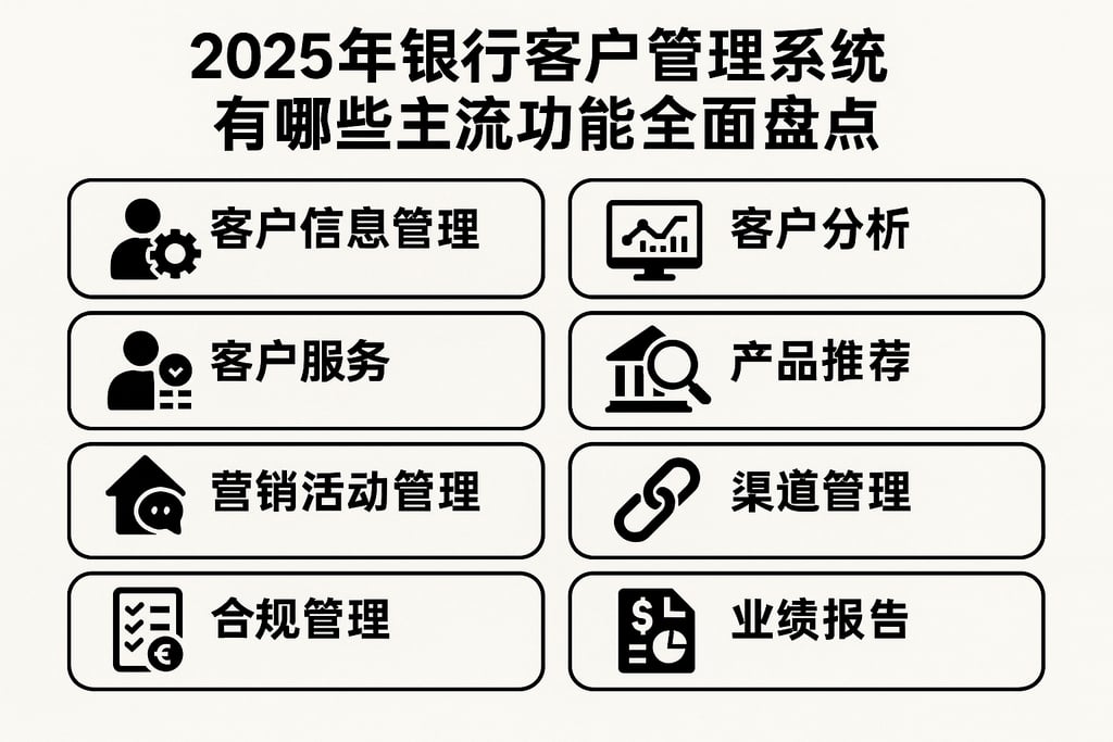 2025年银行客户管理系统有哪些主流功能全面盘点