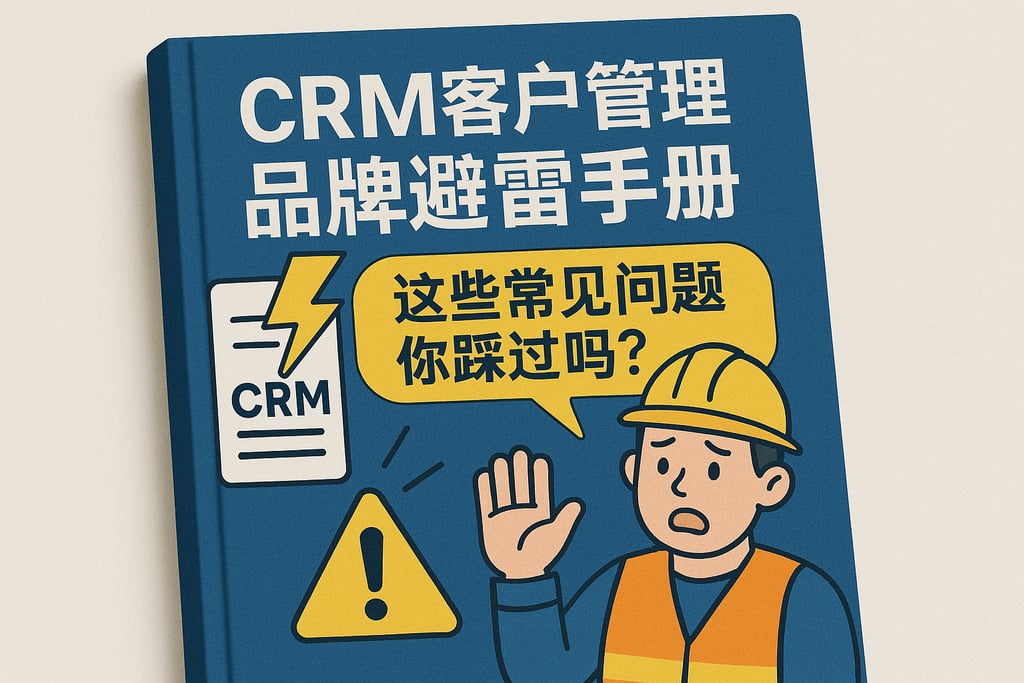 CRM客户管理品牌避雷手册：这些常见问题你踩过吗？
