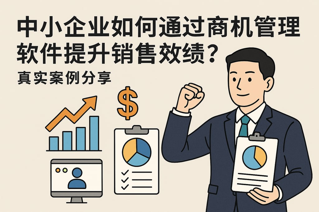 中小企业如何通过商机管理软件提升销售业绩？真实案例分享