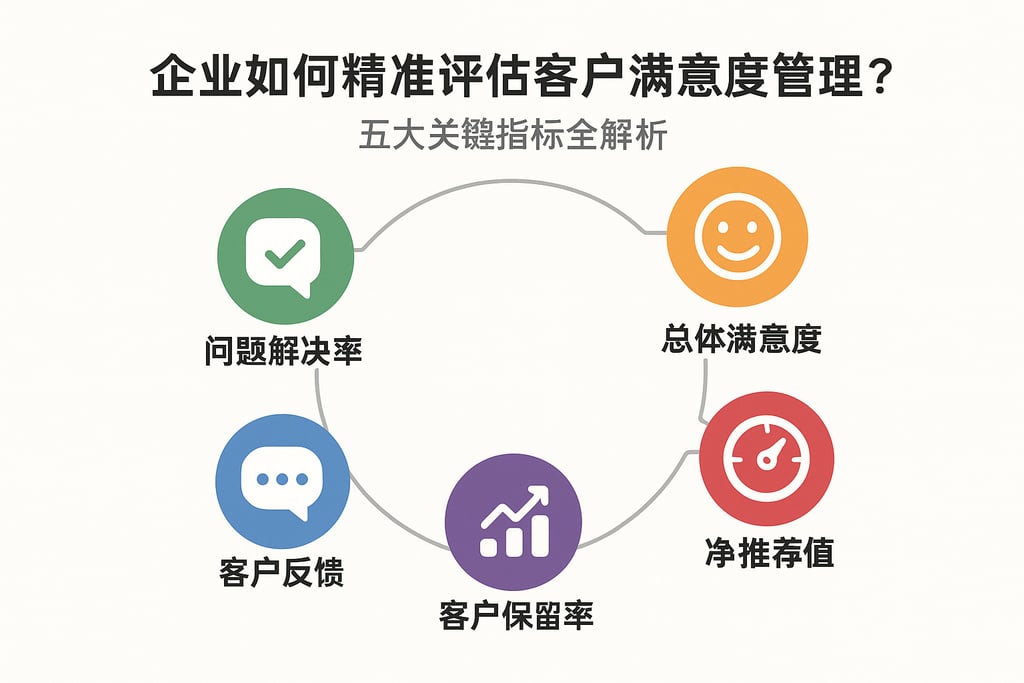 企业如何精准评估客户满意度管理？五大关键指标全解析