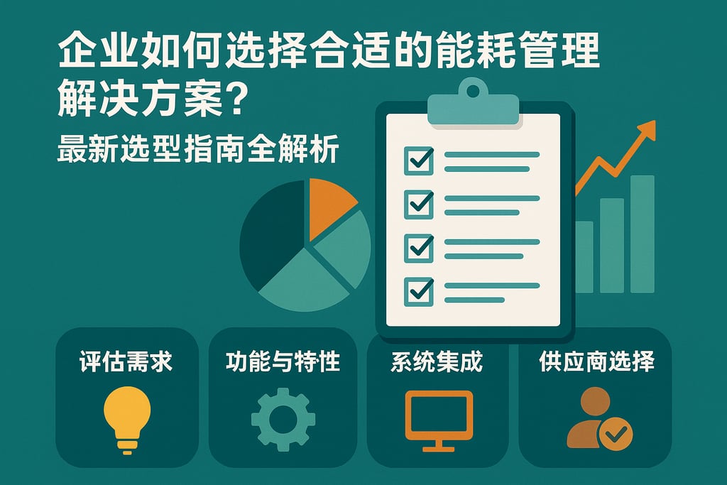 企业如何选择合适的能耗管理解决方案？最新选型指南全解析