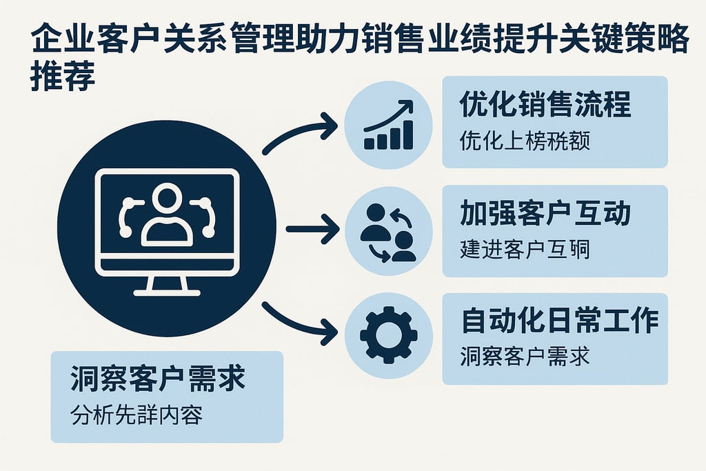 企业客户关系管理助力销售业绩提升的关键策略推荐