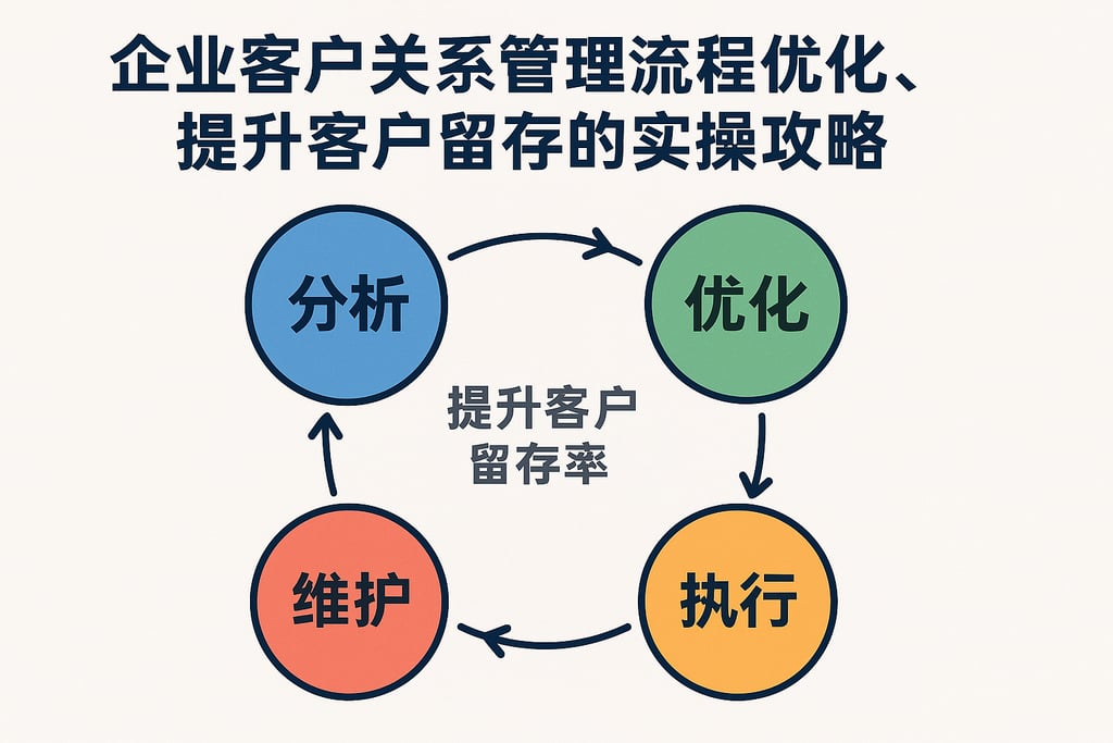 企业客户关系管理流程优化，提升客户留存率的实操攻略