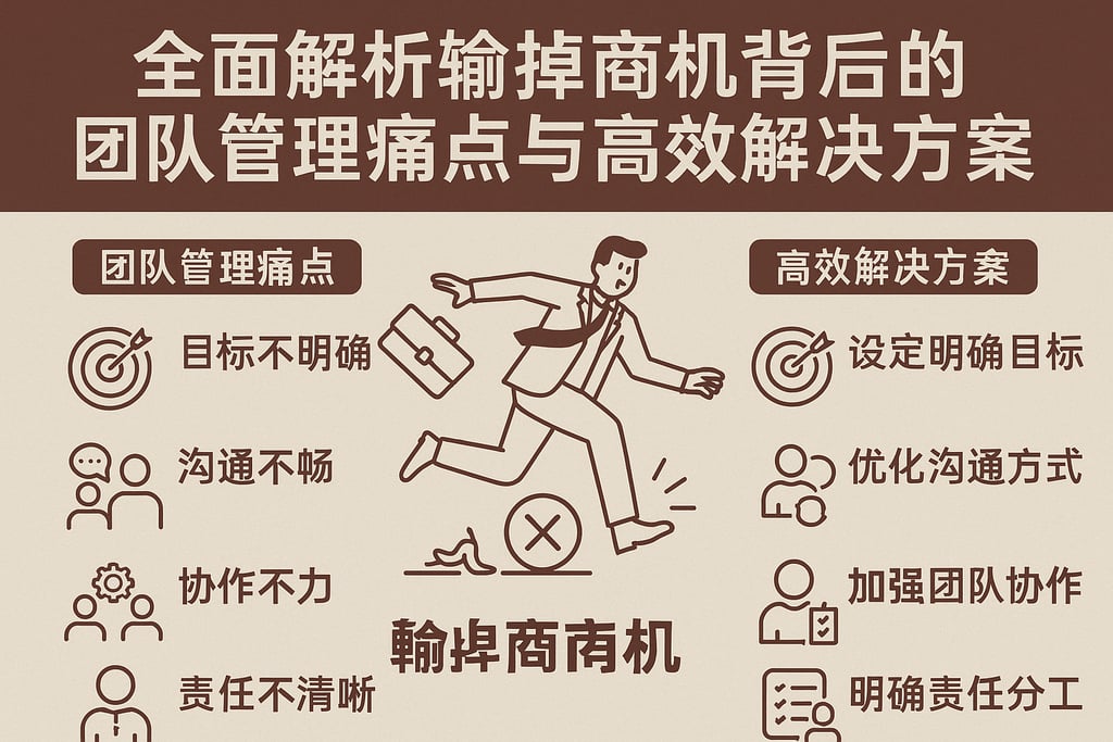 全面解析输掉商机背后的团队管理痛点与高效解决方案