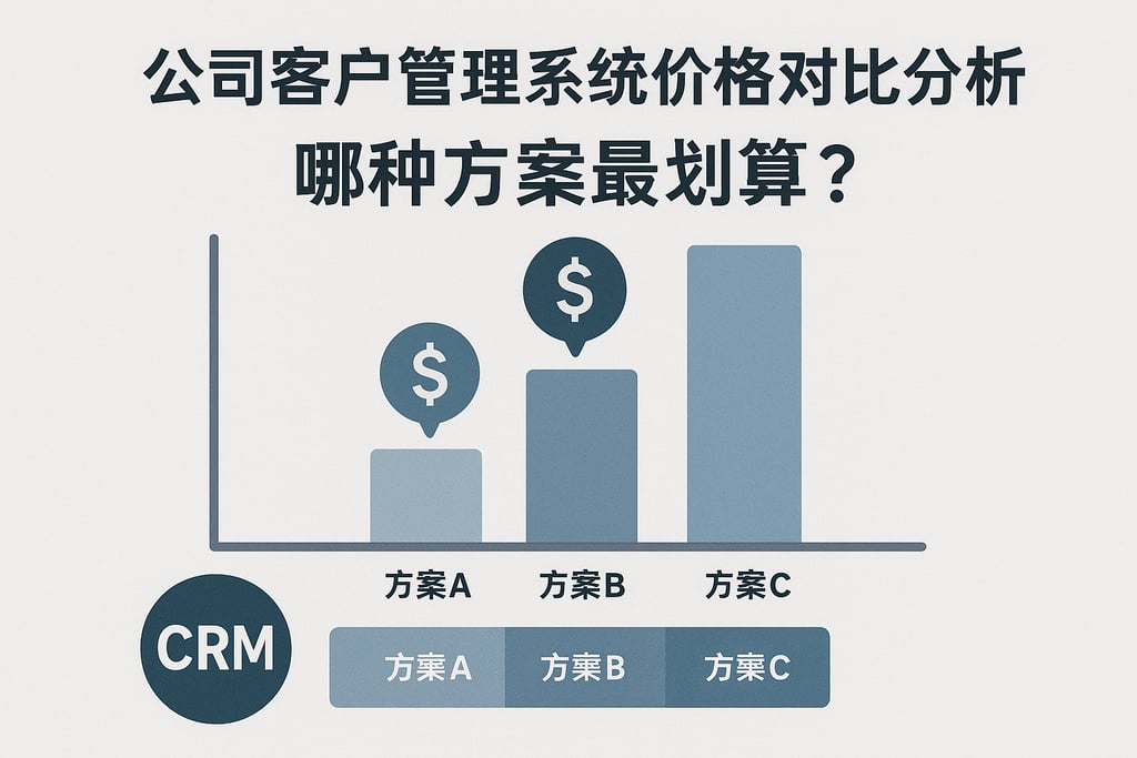 公司客户管理系统价格对比分析，哪种方案最划算？