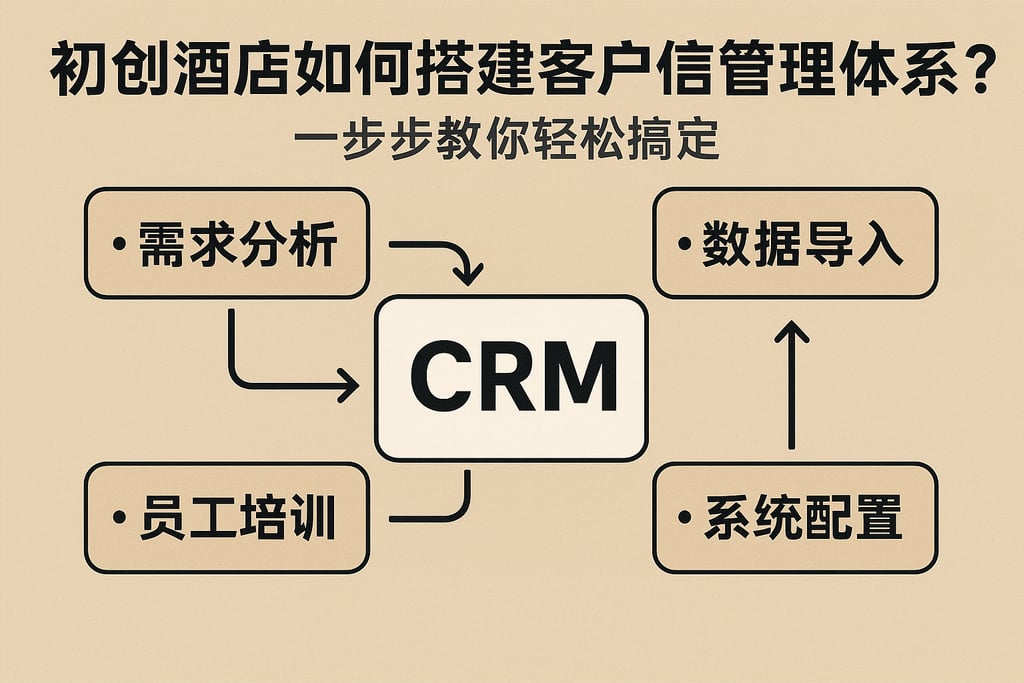 初创酒店如何搭建客户信息管理体系？一步步教你轻松搞定