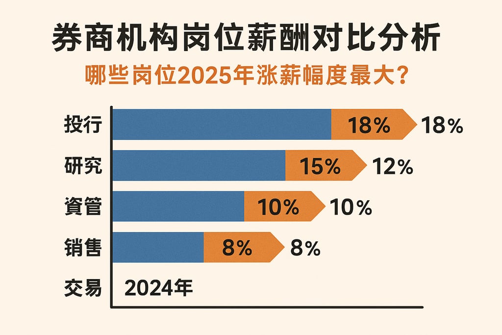 券商机构岗位薪酬对比分析，哪些岗位2025年涨薪幅度最大？