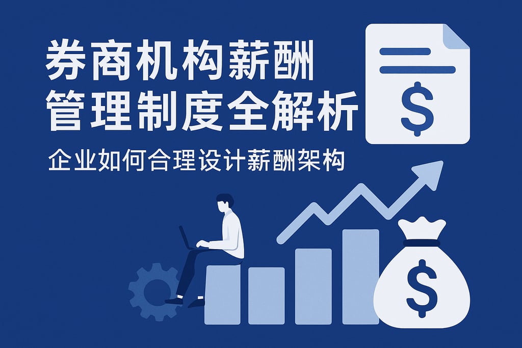 券商机构薪酬管理制度全解析：企业如何合理设计薪酬架构